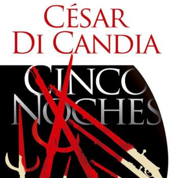 Imagen del libro "Cinco Noches" de César di Candia. Fin de Siglo.